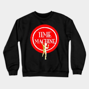 Rush - GeFilter Device Button with Starman - Time Machine Tour Crewneck Sweatshirt